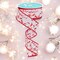 RG Ribbon: 1.5" Christmas Candy Canes Wired Ribbon, 10 Yards - White, Red - For Crafts, Wreaths, Bows, Floral Arrangements, Gift Wrap, and Decorations